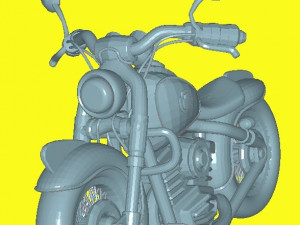 Motorcycle 3D 모델