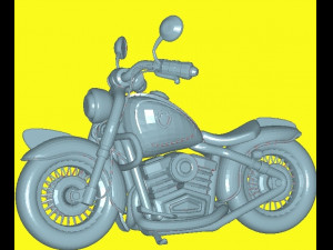 Motorcycle 3D 모델