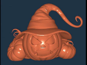 ハロウィン 3Dモデル