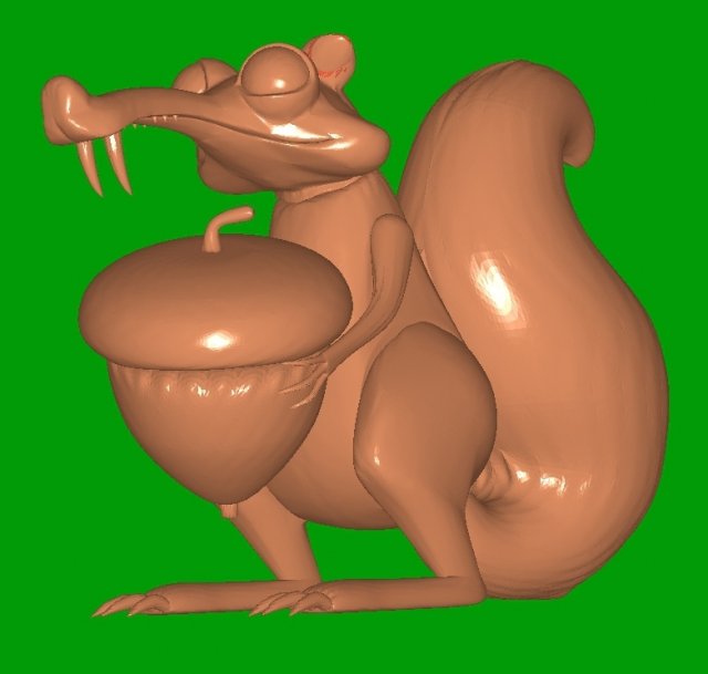 Squirrel Modèle 3D .c4d .max .obj .3ds .fbx .stl .blend 