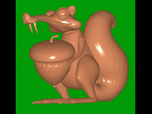 Squirrel Model 3D
