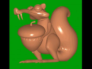 Белка 3D Модель