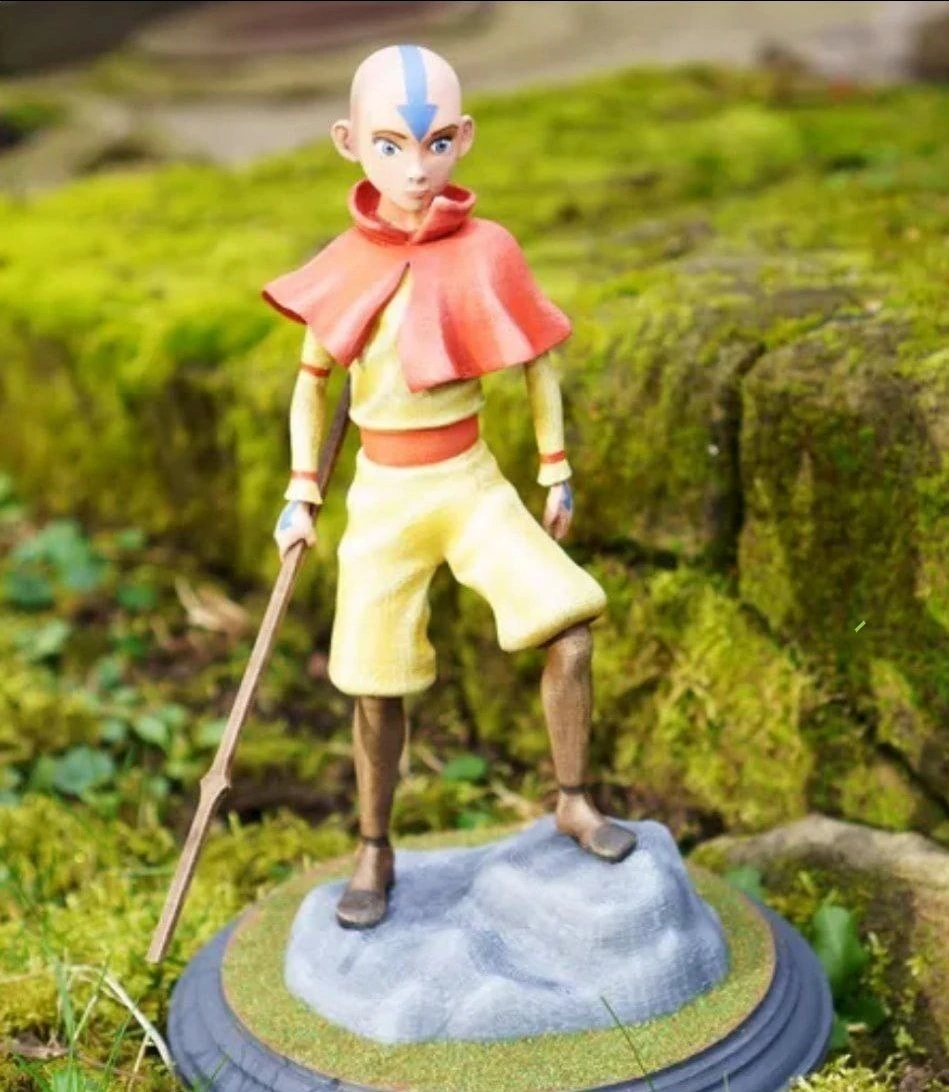 Aang - Avatar 3D Model .c4d .max .obj .3ds .fbx .stl .blend 