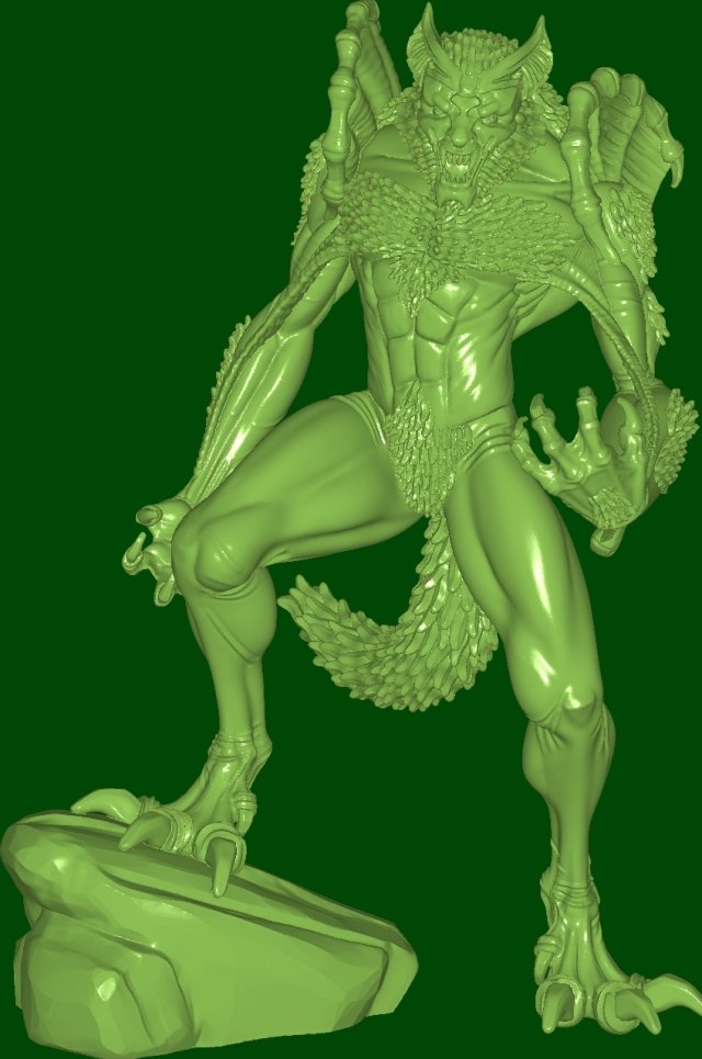 Beast 3D Model .c4d .max .obj .3ds .fbx .stl .blend 