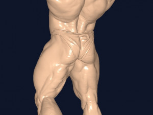 Bodybuilder 3D-Modell