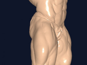 Bodybuilder 3D-Modell