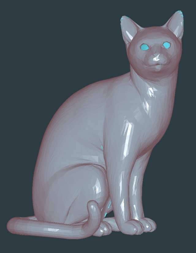 Cat Modelo 3D .c4d .max .obj .3ds .fbx .stl .blend 