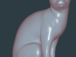 Cat Modelo 3D
