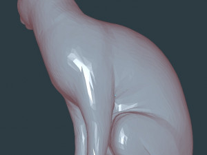 Cat Modelo 3D