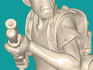 Shaggy 3D-printmodel