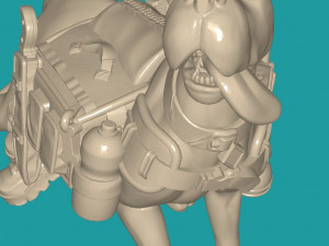 Scooby 3D Baskı Modeli