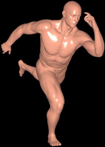 Stand-pose 3D-printmodel .c4d .max .obj .3ds .fbx .stl .blend 