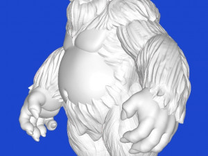 Yeti 3D Print Model