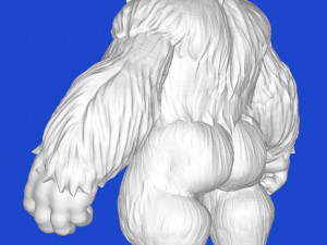 Yeti 3D Print Model