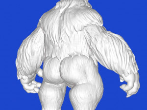 Yeti 3D Print Model