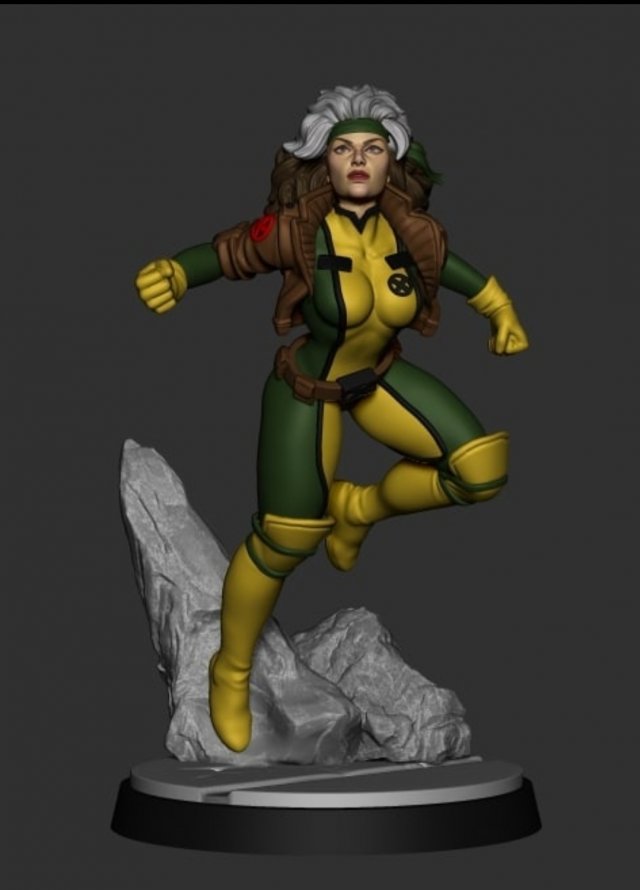 Absorbing Woman 3D Print Model .c4d .max .obj .3ds .fbx .stl .blend 