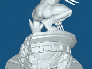 hombre garra Modelo de impresión 3D
