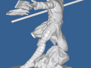 Кинети мужчина 3D Принт Модель