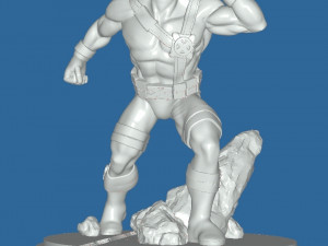 Visor Man 3D Print Model