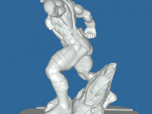Visor Man 3D Print Model