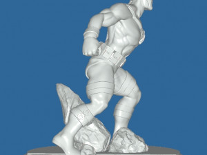 Visor Man 3D Print Model
