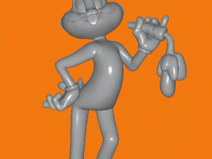 Coniglietto di insetti Modello di stampa 3D