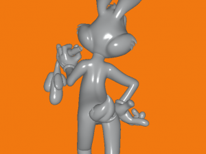 Bugs bunny 3D प्रिंट मॉडल
