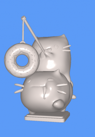 Cats 3D 프린트 모델 .c4d .max .obj .3ds .fbx .stl .blend 