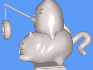 Коти 3D Принт Модель