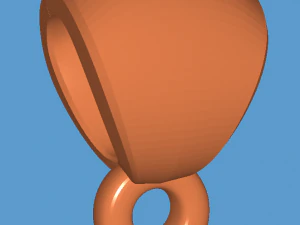 Pendant 3D Print Model