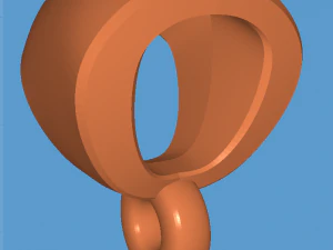 Pendant 3D Print Model