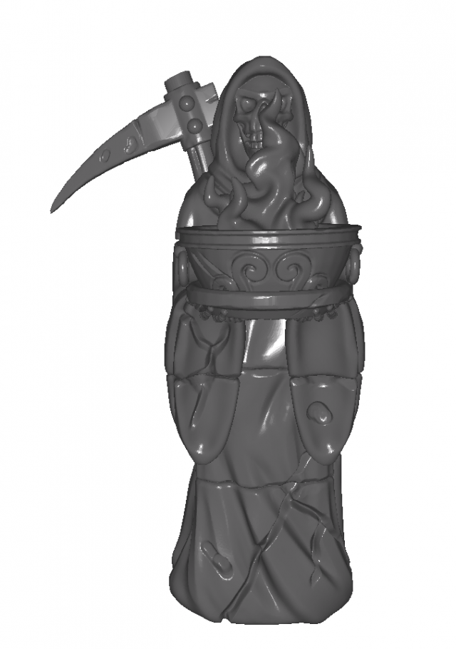 Death Model Cetak 3D .c4d .max .obj .3ds .fbx .stl .blend 