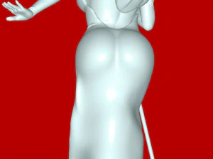 Jessica rabbit 3D Print Model
