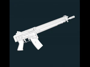 Zusammengef&uuml;hrte Signatur 551 3D Druckmodell