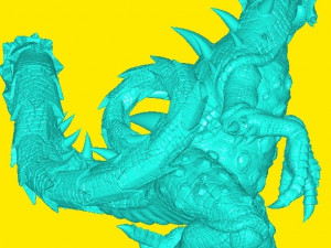 Chameleon Raptor 3D 프린트 모델