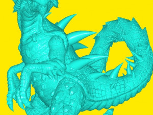 Chameleon Raptor 3D 프린트 모델
