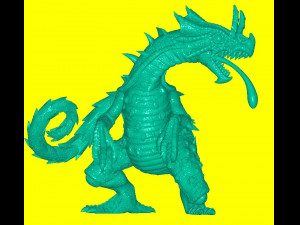 Chameleon Raptor 3D 프린트 모델