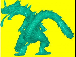 Chameleon Raptor 3D 프린트 모델