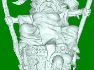 Baba Yaga 3D Print Model