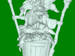 Baba Yaga Model Cetak 3D