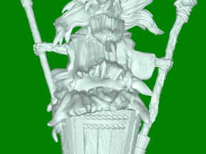 Baba Yaga 3D Print Model