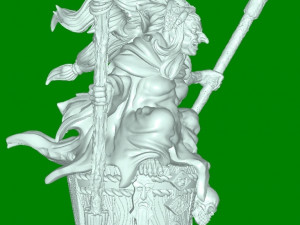 Baba Yaga Model Cetak 3D