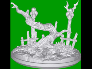 Baba Yaga Model Cetak 3D
