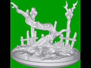 Baba Yaga 3D Print Model