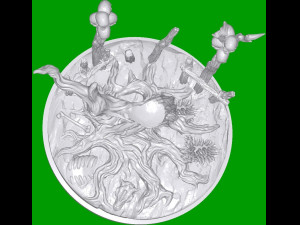 Baba Yaga Model Cetak 3D