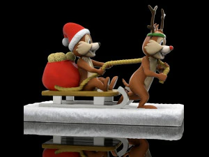 Чіп Дейл 3D Принт Модель