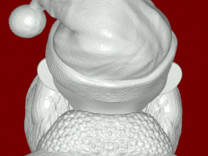 Santa Claus Modello di stampa 3D