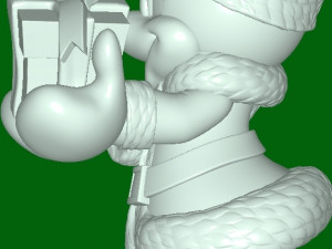 MinnieChristmass 3D-Druckmodell