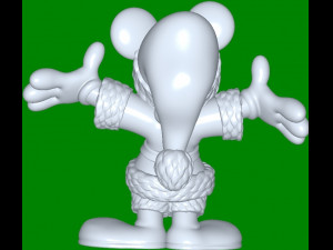 Mickey present 3D 모델