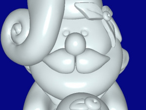 Mini Santa Modelo 3D